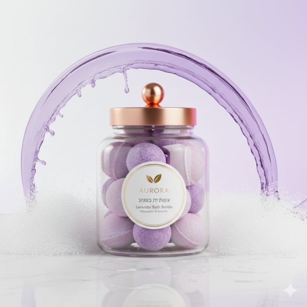 בועות אמבט לבנדר