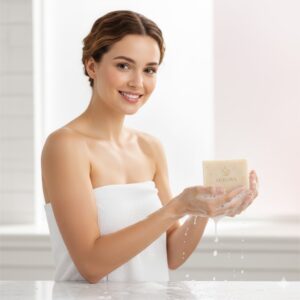 סבון ויטמין C להגנה מפני נזקי הסביבה